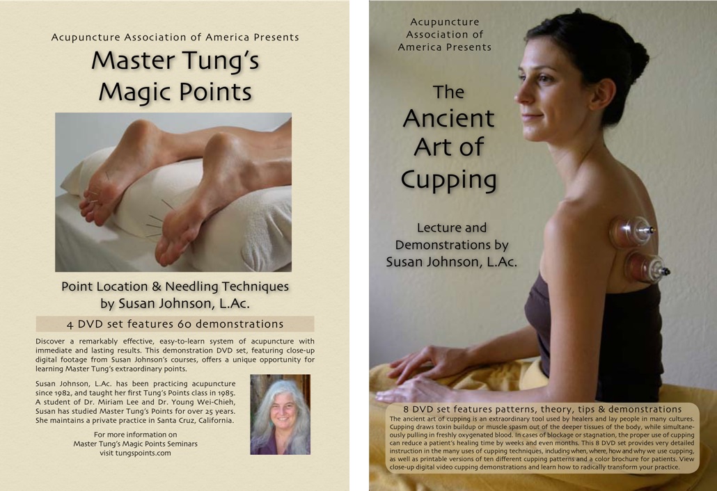 DVD Set – Cupping and Point Location   Master Tung's Magic Points